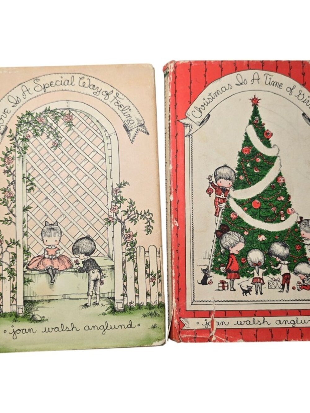 Joan Walsh Anglund Christmas Is a Time of Giving Love is Special Way of Feeling